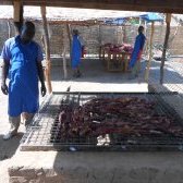 Préparation de la viande de bœuf en charmoutte