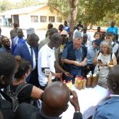 Démonstration du groupement des femmes de Kotissako qui not bénéficiées du (...)